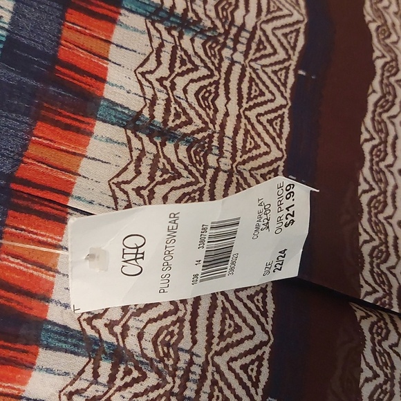 Cato Multicolor Sleeveless Blouse - Picture 10 of 16